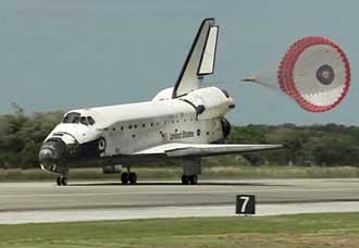 Discovery's last landing