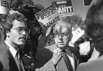 U.S. Sen. Jesse Helms, R-N.C. in 1980 Photo / Greg Gibson