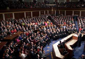 Obama delivers the speech Whitehouse/Chuck Kennedy